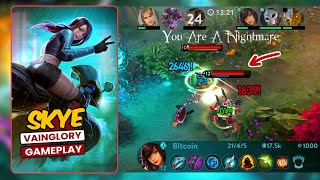 Vainglory: Nightmare Skye 1v3 Reim BF Ishtar 21/4/5