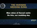 the hawaiian wedding song karaoke andy williams