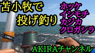 【北海道】苫小牧の東へ西へ投げ釣り そしてサーフでリベンジ　ホッケ、イシモチ、クロガシラ、カジカ