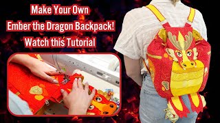 We Made a Dragon Backpack… and Now Everyone Wants One!