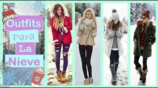 Outfits para la nieve,  looks hermosos te encantaran!!  /  outfits for the snow