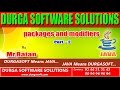 Corejava packages and modifies part 2