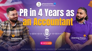 PR in 4 Years as an Accountant | SuccessVisa