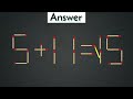 99% fail this can you fix 6×2=31 in one move 🤔🔥