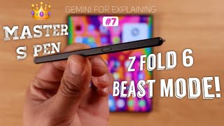 How to Use S Pen For Samsung Galaxy Z Fold 6 - Top 21 Powerful Tips & Tricks