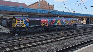 Trains at Doncaster, Keighley and Keighley Wvlr 3/8/23. I went for The Scarborough Spa !!!! Honest..