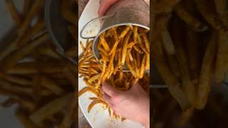 Better than Five Guys Inspired Cajun Fries! #fries #cajun #spice #crispy #chef #foodie #cooking #my