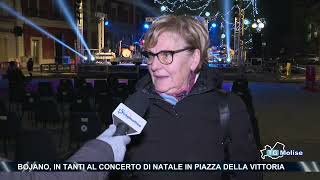 Bojano, in tanti al concerto di Natale in Piazza della Vittoria