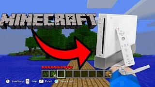 Playing Minecraft for the Wii! (CavEX)