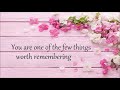 you the carpenters lyrics hd