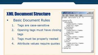 XML Tutorial 14 XML Document Structure
