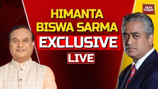 Himanta Biswa Sarma LIVE: Rajdeep Sardesai In An EXCLUSIVE Conversation With Assam CM | LIVE News