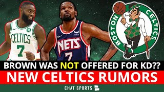 FRESH Boston Celtics Rumors: Jaylen Brown Was NOT Offered For Kevin Durant? KD Trade OFF?