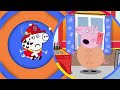 pigs in paw patrol costumes 5 little monkeys jumping on the bed