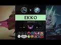 Ekko Jungle vs Viego - KR Master Patch 14.10