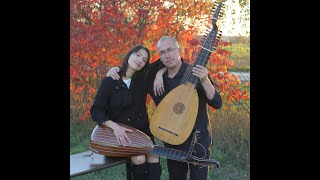 S.L. WEISS | Sarabande a - moll | www.LUTEDUO.com | Anna Kowalska \u0026 Anton Birula - baroque lutes