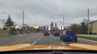 BURNHAMTHORPE ROAD IN MISSISSAUGA ONTARIO