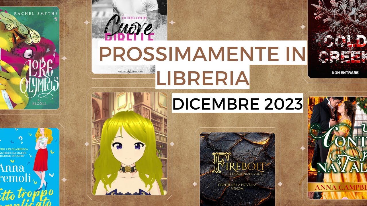 Libri In Uscita Dicembre 2023 📚| Romance, Thriller E Fantasy - YouTube