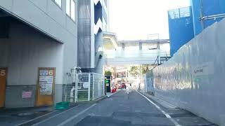 柴又街道～蔵前橋通り～小岩駅北口通り～JR小岩駅高架下～JR総武線小岩駅南口～小岩昭和通り～柴又街道　KoiwaEdogawaTokyoJapan　令和3年10月02日(土)11時05分