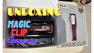 WAHL Magic Clip Cordless | UnBoxing