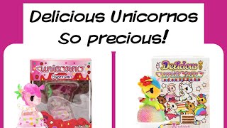 Unboxing Tokidoki Delicious Unicornos 😍😭🤩👍🏼💖💖💖💖💖