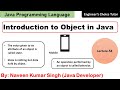 Introduction to Object in Java | Java Programming Language | Java