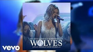 Selena Gomez, Marshmello - Wolves (Live AMA Studio Concept)