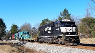 NS 054 (Siemens H\u0026W movement) in Hopkins w/ solo SD60E 6926