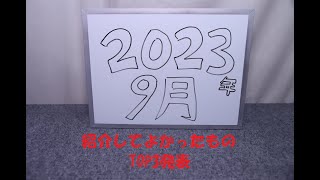 『おもちゃの国アリス』 番外編 「紹介してよかったものTOP3発表(2023年9月編)。」