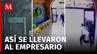 Nuevos videos del secuestro de empresario en Pátzcuaro, Michoacán