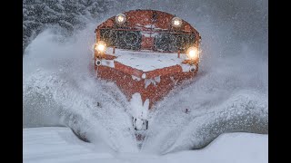 暖冬と言われている今季の宗谷ラッセルDE15　2020.1.2-4