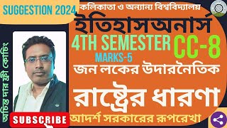 জন লকের উদারনৈতিক রাষ্ট্রের রূপরেখা || John Locke's Liberalism in bengali || লকের উদারনীতিবাদ || cc8