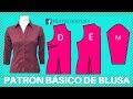 PATRÓN BÁSICO DE BLUSA