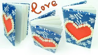 Valentinstag geschenke DIY Origami mini notizbücher gestalten selber machen Basteln mit Papier
