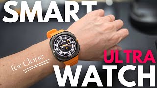 【クローンシリーズ第20弾】もう出た！Galaxy Watch Ultra のクローンSmart Watch Ultra を最速レビュー【80点】