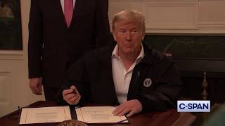 President Trump signs $8.3 billion coronavirus emergency spending bill