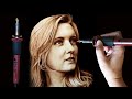 Creating a Portrait with a Hot Metal Tool | Realistic Wood Burning Art