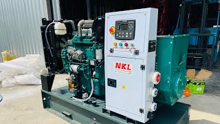 เครื่องปั่นไฟ100kva แบบ Open type@เครื่องปั่นไฟนําเข้าราคาถูก