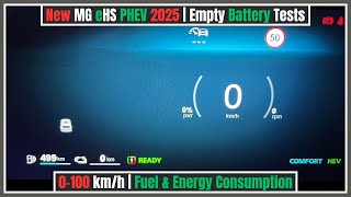 MG eHS PHEV 2025: 0% Battery Fuel Consumption & 0-100 Acceleration