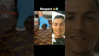 Ronaldo Reacts video🔥😱 #short #shorts #reaction #viral #cr7 #satisfying #respect #fyp #tiktok #asmr