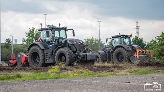 Fendt 933 gen 6 \u0026 Valtra S374 Black Beauties | Clarysse De Wilde | Tuinondeerhoud Tierens