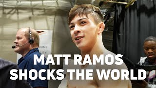 Matt Ramos SHOCKS THE WORLD!! Follow Matt Ramos after he PINS Spencer Lee!