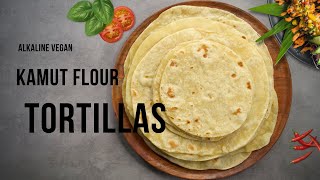 Alkaline Vegan Kamut Flour Tortillas 🥙