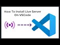 How To Install Live Server On VSCode