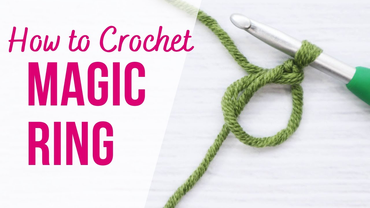 Magic Ring Crochet Pattern Tutorial The Double Magic Circle