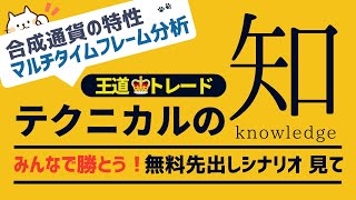 FX難しいところとは？マルチタイムフレーム分析、合成通貨