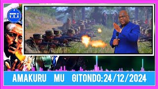 AMAKURU MU GITONDO:24/12/2024 IJWI RY'AMERIKA NA #THOMAS KAMIRINDI