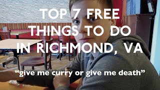 Top 7 FREE Things to do in the USA's Most Underrated City! (Richmond VA Vlog)