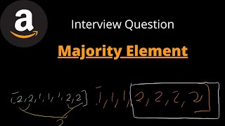 Majority element - Boyer Moore's algorithm | Javascript - Leetcode 169