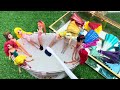 disney princess doll makeover ~ diy miniature ideas for barbie wig dress faceup and more diy